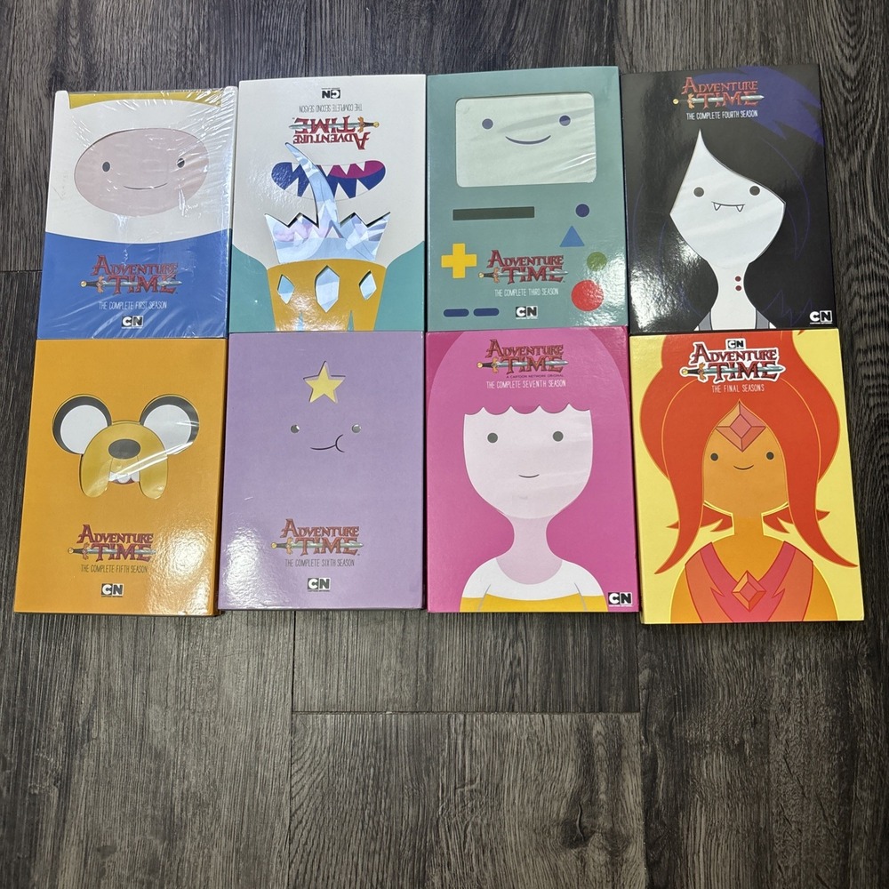 Adventure Time Season 1-8 (DVD, 2011) Whole Series